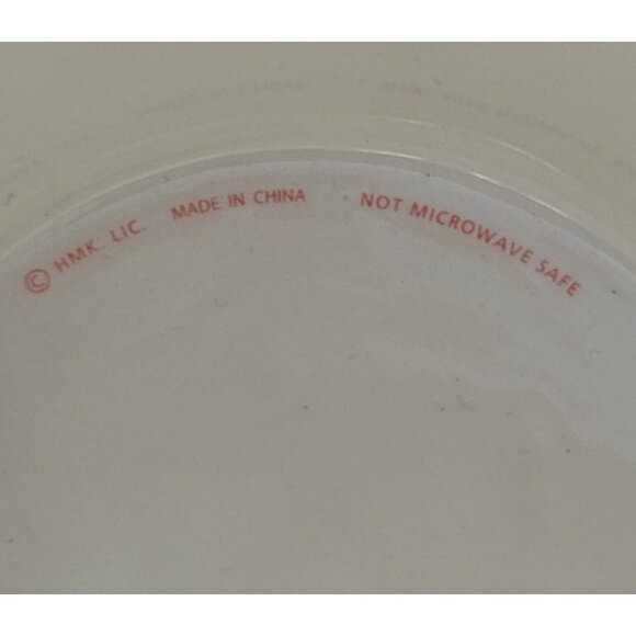 Hallmark Naughty & Nice Reversible Ceramic Mug Red & White 5.5" Tall - Picture 5 of 7